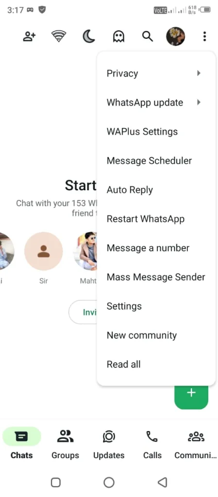 update-whatsapp plus